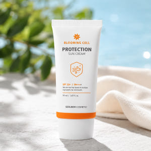 블루밍셀 가벼운 UV 수분 톤업 선크림 50ml 솔직 후기 | 피부 타입별 분석 - 상품 이미지 1