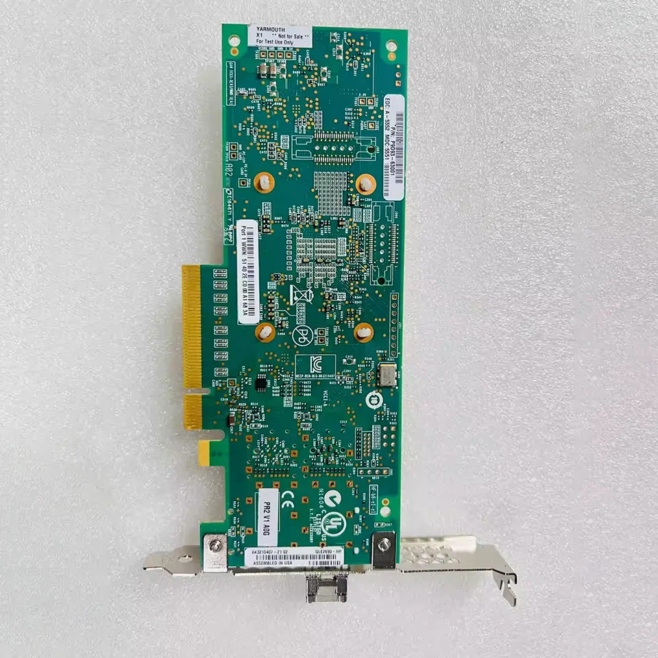 단일 전기 포트 HBA 파이버 채널 카드 QLE2690-hp호환 hp호환E SN1100Q P9D93A 853010-001 16GB