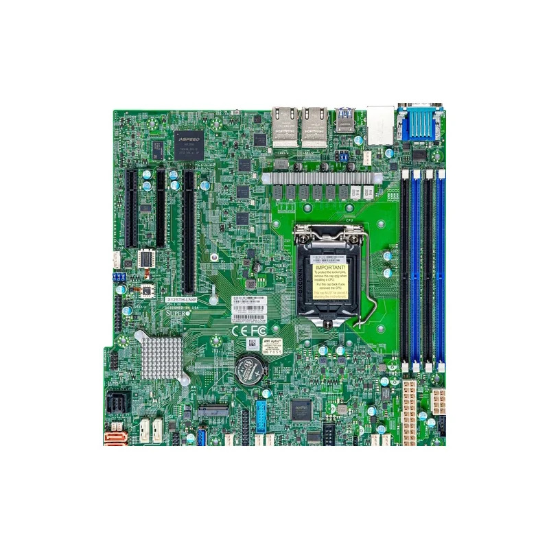 슈퍼마이크로오리지널 서버 마더보드 X12STH-LN4F C256 지지대 E-2300 E-2388 고품질