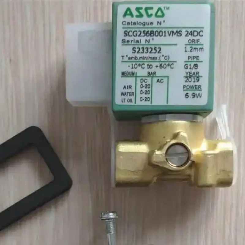 ASCO 솔레노이드 밸브 SCG356B002VMS 24VDC 또는 230VAC