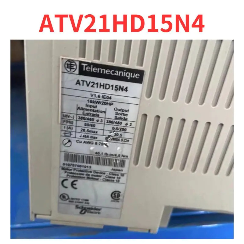 리퍼 완료 주파수 변환기 신 ATV21HD15N4