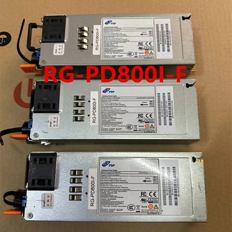 리퍼 오리지널 전원공급장치 RUIJIE S6200 RG-S6250 DC 48V 800W RG-PD800I-F FSP800-20FL 새 것처럼 작동