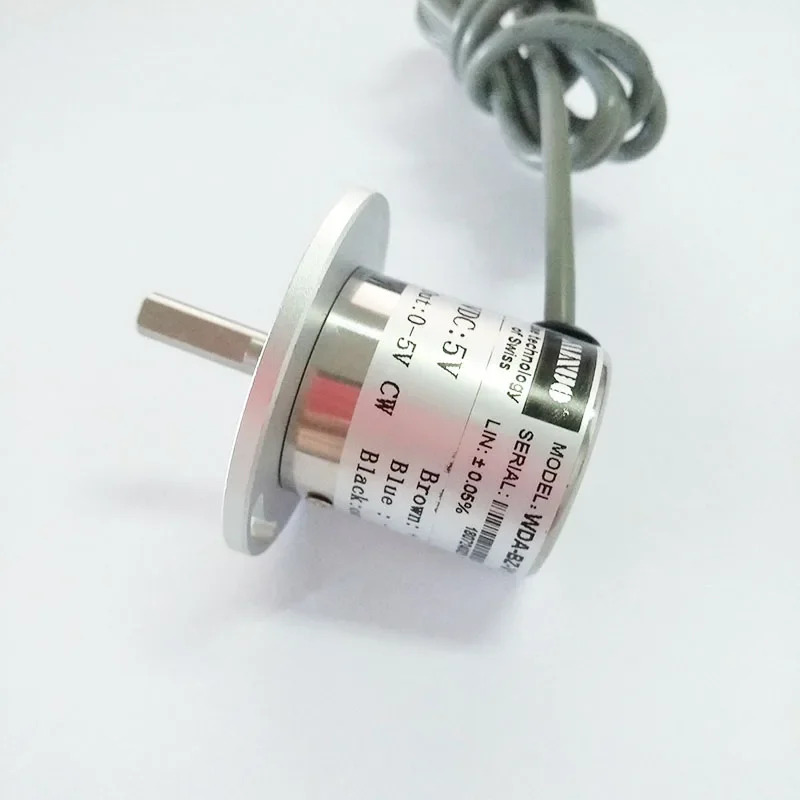 WDA-BZ-360 홀형 비접촉식 각도 회전 센서 전위차계