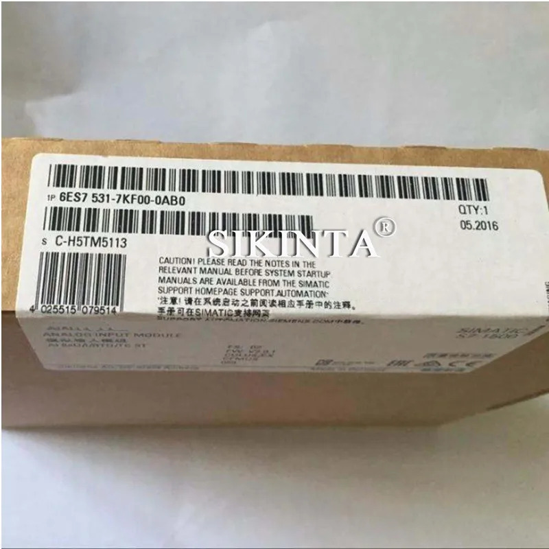 6ES7531-7KF00-0AB0 PLC 모듈 완전히 리퍼
