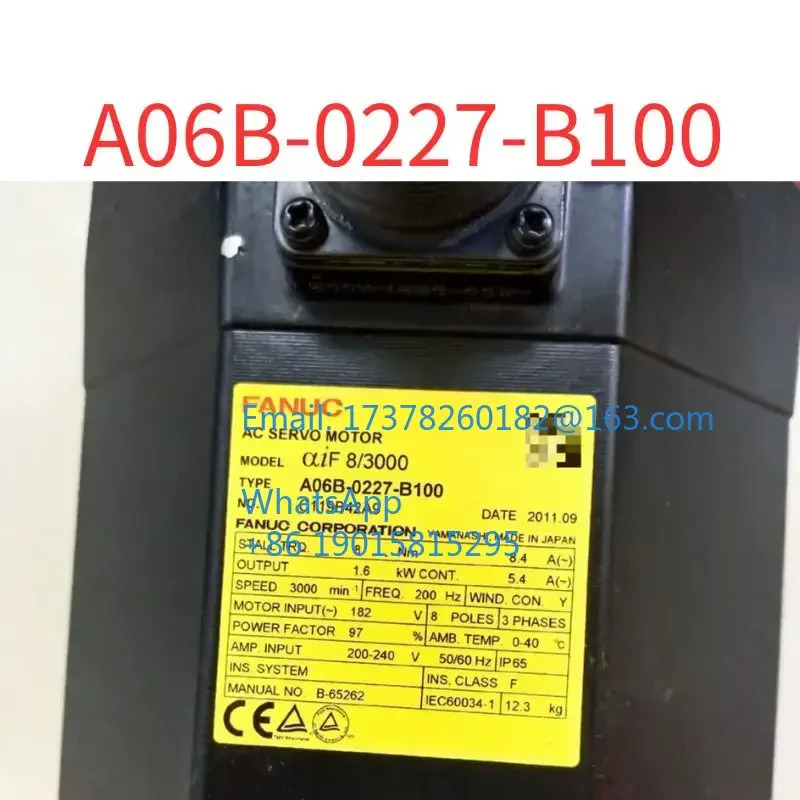 A06B-0227-B100 서보모터 리퍼 완료