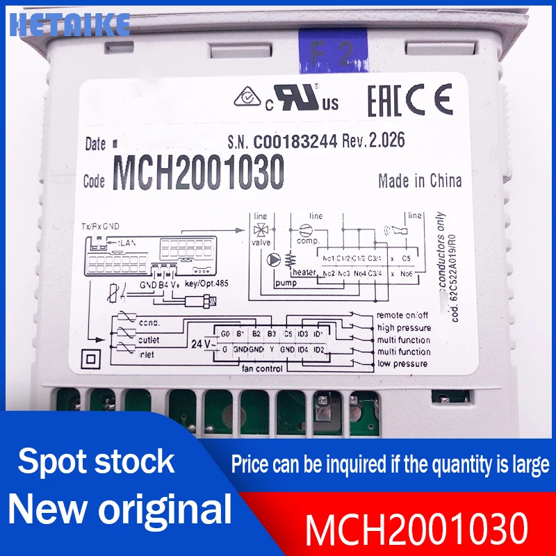 오리지널 MCH2001030 온도조절기 신