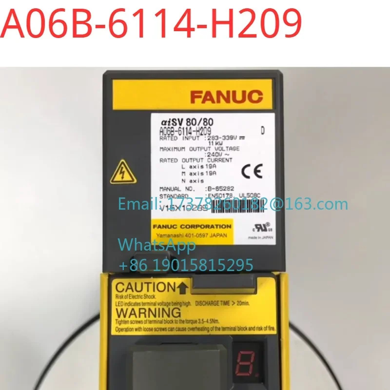 A06B-6114-H209 리퍼 완료상태서보 드라이브