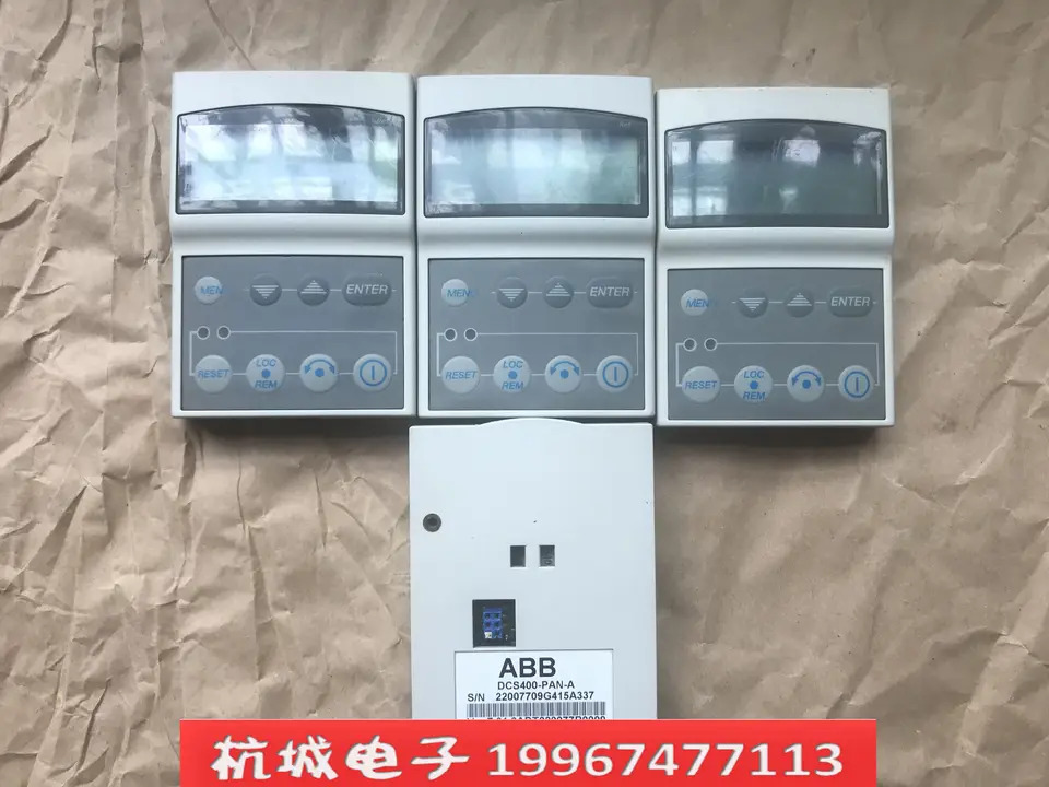 ABB DC 거버너 작동 패널 DCS400-PAN-A 제어 DCS400