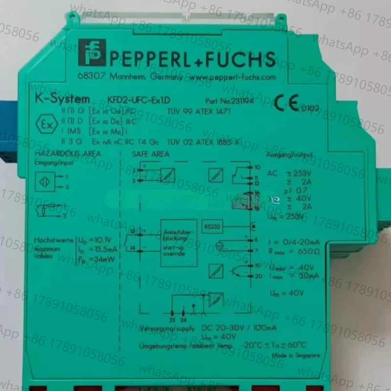 PEPPERLFUCHS 오리지널 KFD2-UFC-EX1.D