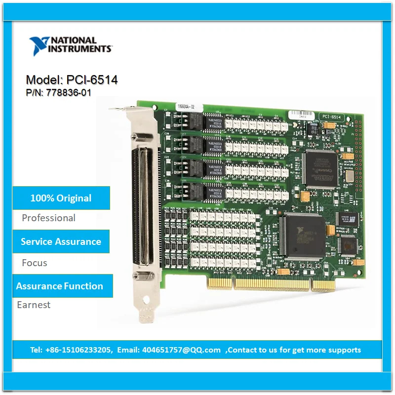 NI PCI-6514 I/O 카드 사리퍼 778836-01