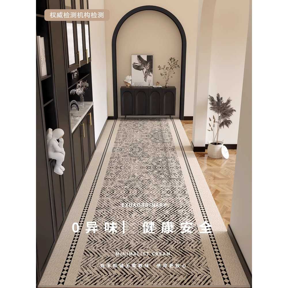 긴 복도 러그 통로용 호텔 게스트하우스 스트립형 매트 120x160 - 상세 이미지 3