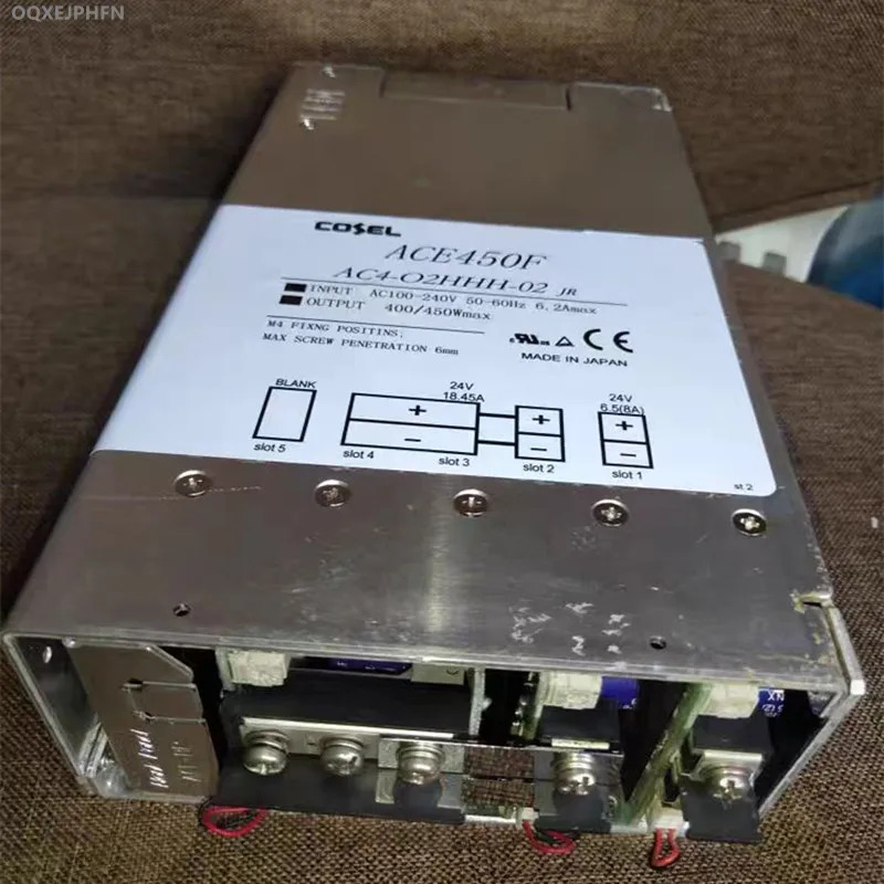EL ACE450F 450W AC4-O2HHH-02 AC4-02HHH-02 AC4-ON2ED-00 리퍼 전원공급장치 것처럼 작동