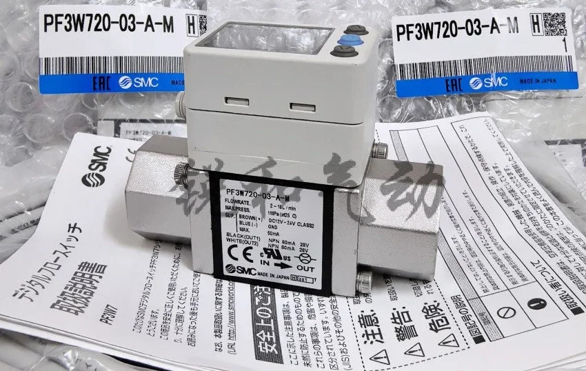오리지널 디지털 플로우 스위치 PF3W704 PF3W720 PF740-03 04-A B AT BT-M