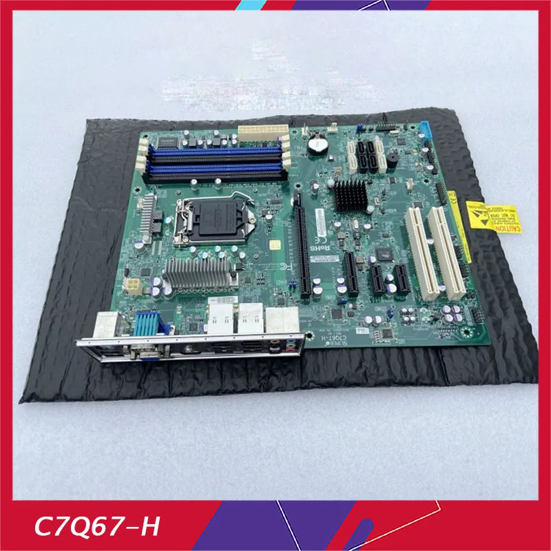Supermicro 임베디드 데스크탑 마더보드C7Q67-H 2 세대 코어 i3 i5 i7 시리즈 LGA1155 DDR3-133Hz