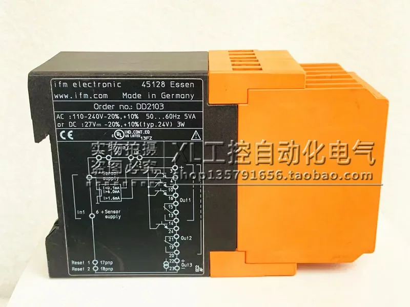 NO.DD2103 Yifumen /IFM 감지 제어 모듈No. Dd2103fr-1n 포장