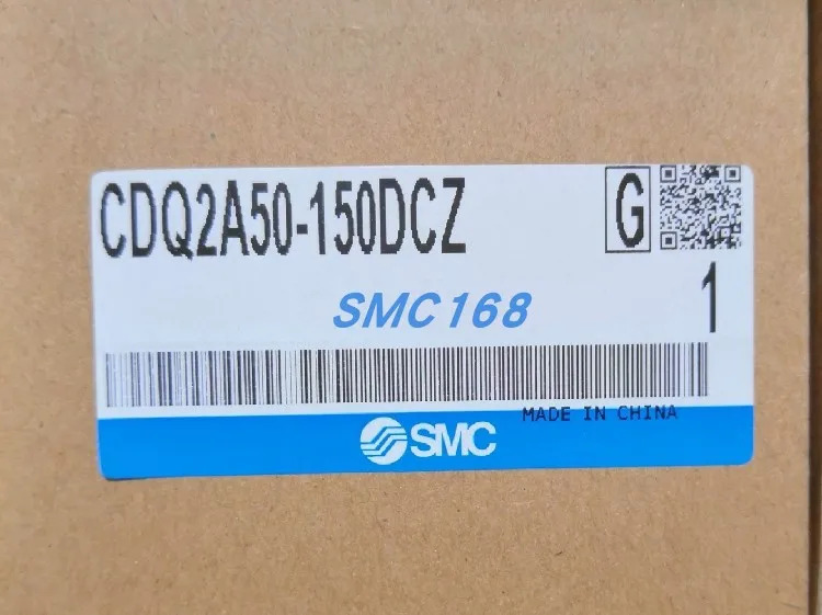 SMC 오리지널 실린더 CDQ2A50-150MZ CDQ2A50-150DCZ 포장