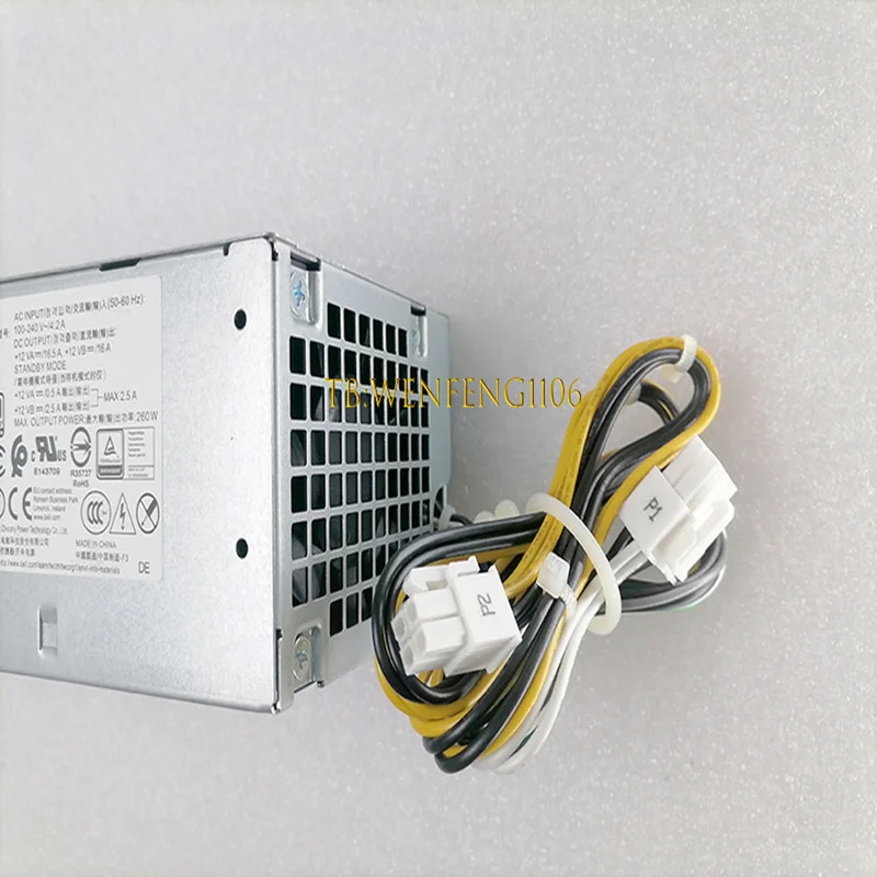 DELL 3060 5060 7060 MT 6Pin 260 GDCXM 0GDCXM H260EPM-00 새 전원공급장치