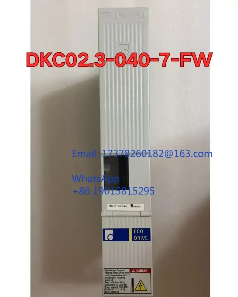 리퍼 서보 드라이버 DKC02.3-040-7-FW 완료 DKC02.3 040 7 FW