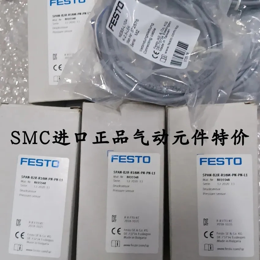 FESTO Festo 압력 게이지 SPAN-B2R-R18M-PN-PN-L1 8035548 신
