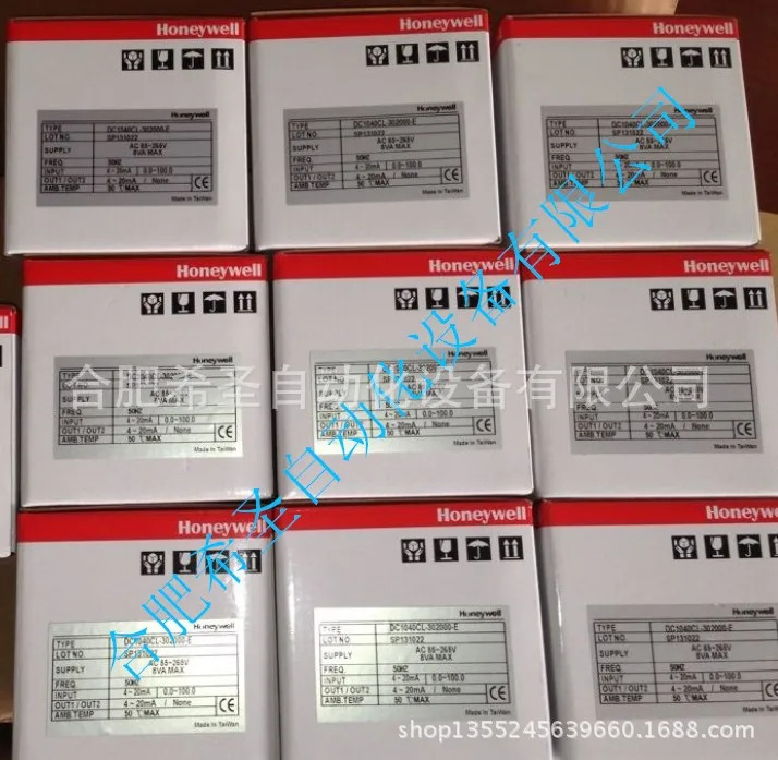 하니웰 온도 조절 미터 DC1040CR-301-00B-E