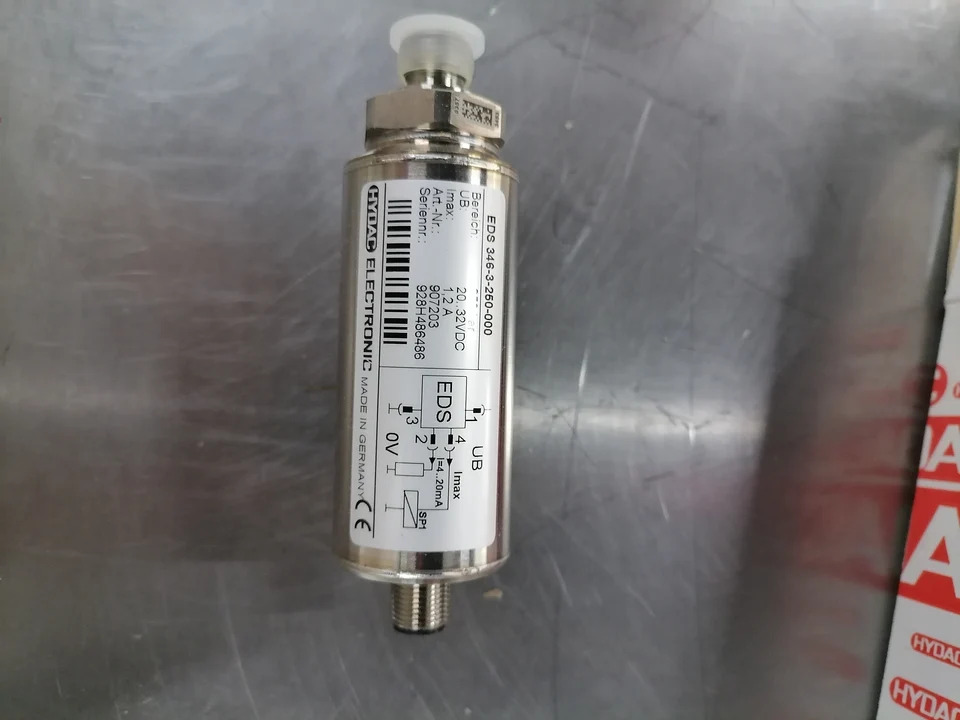 오리지널 HYDAC 유압 압력센서 EDS3448-5-0250-000