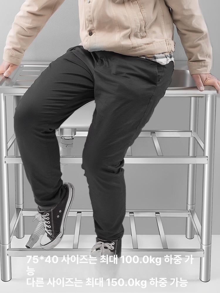 스텐 업소용개수대 야외용 캠핑장 간이싱크대 조리대 식당 상업용 설거지 수도꼭지 - 상세 이미지 3