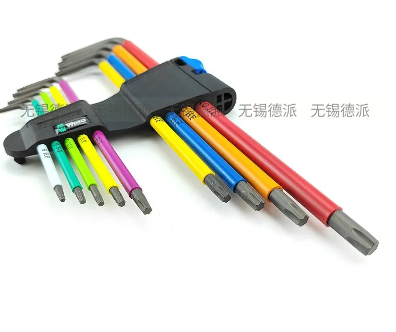 독일 Wera 967/9 TX XL 다색 HF L자형 렌치 05024470001