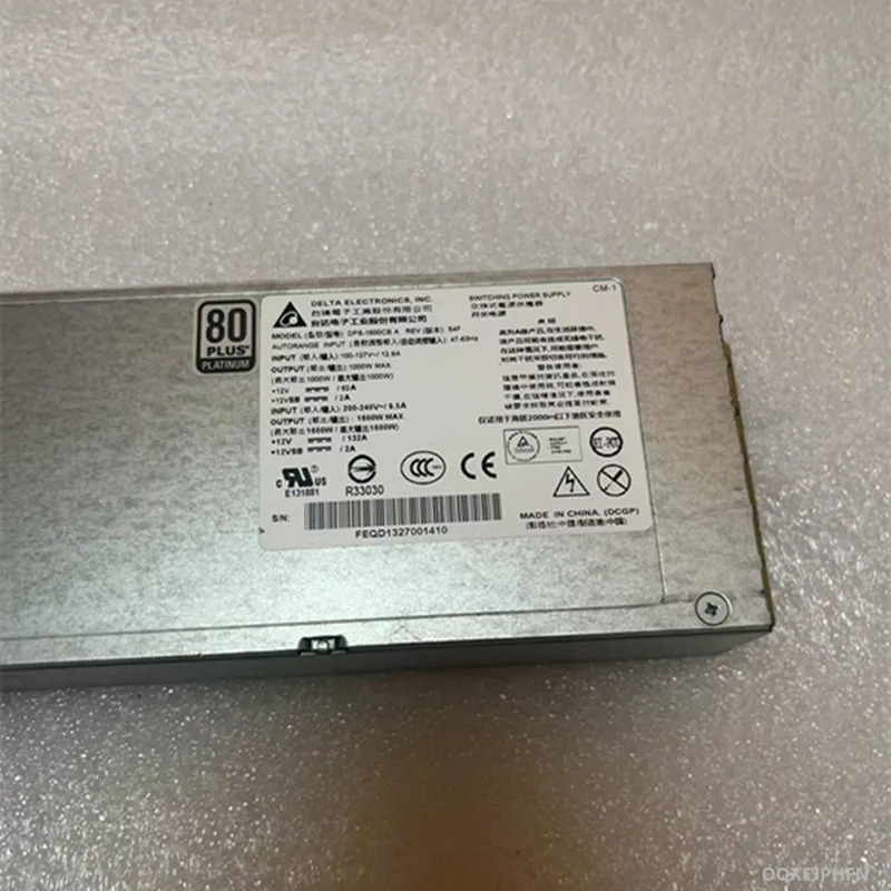 DELTA 1600W DPS-1600CB A 800W DPS-800QB 856-851445 새 원본 전원공급장치
