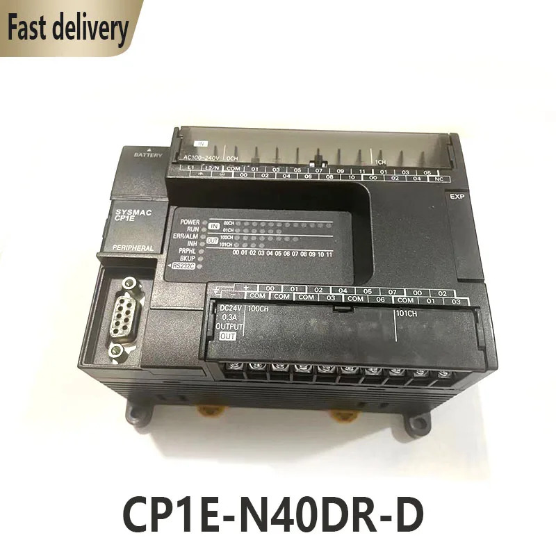 오리지널 모듈 CP1E-N40DR-D CP1E-N40DR-A PLC 프로그래밍 컨트롤러 센서