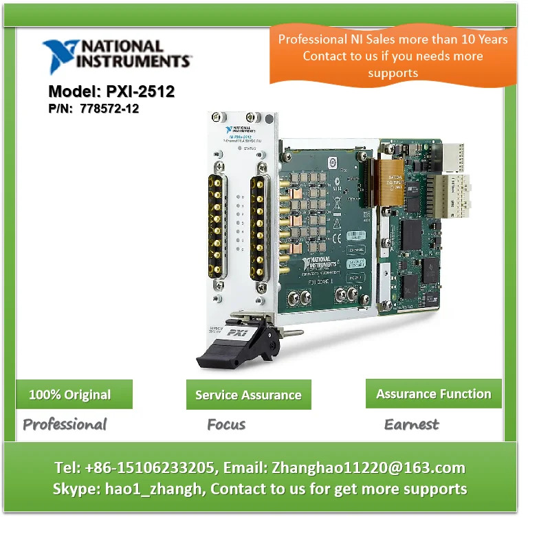 NI PXI-2512 778572-12 스위치 모듈식 기기