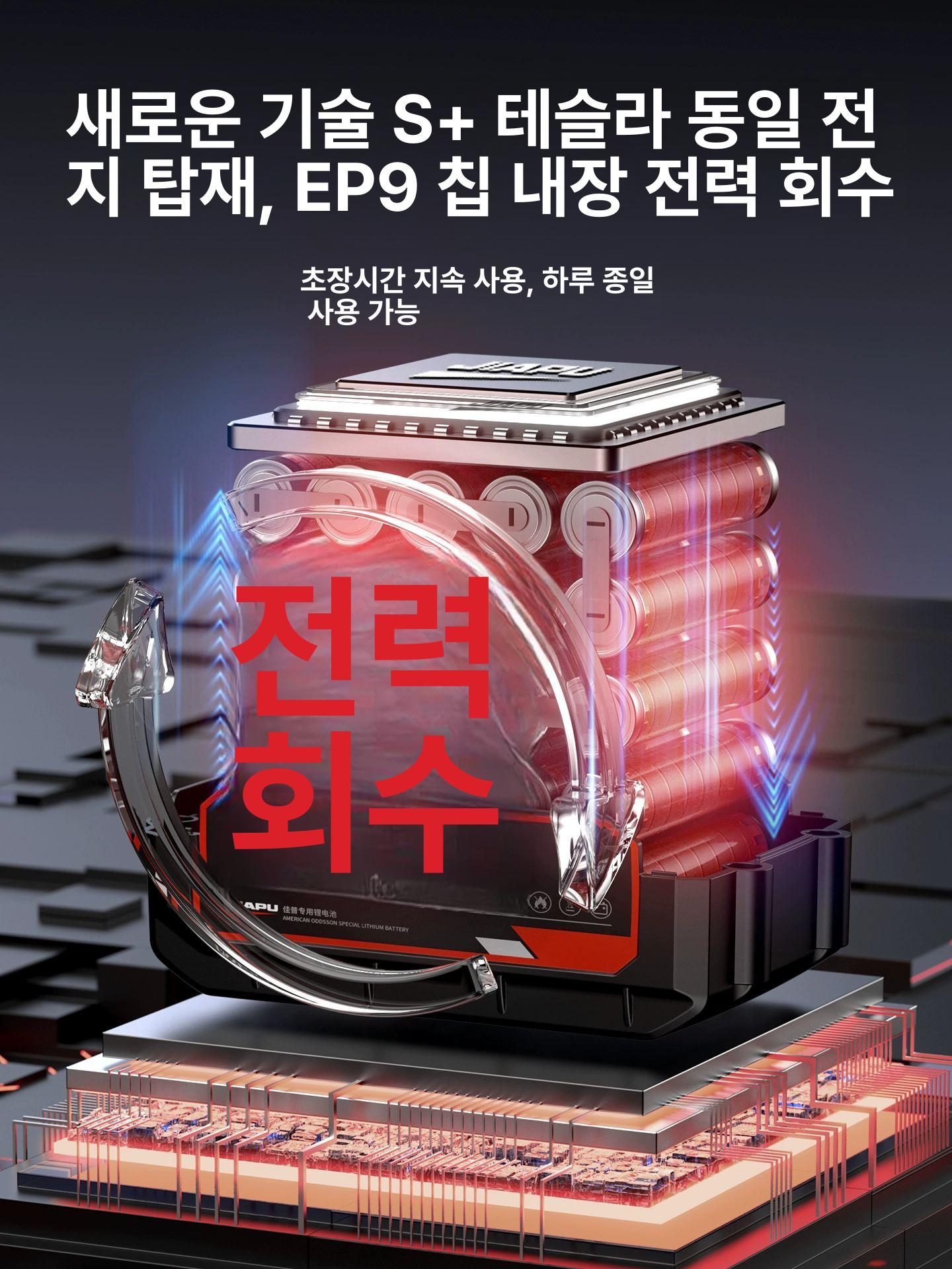절단기 무선전기톱 가정용 배터리 미니전동톱 체인톱 미니전기톱 목공용 충전톱 한손 - 상세 이미지 4