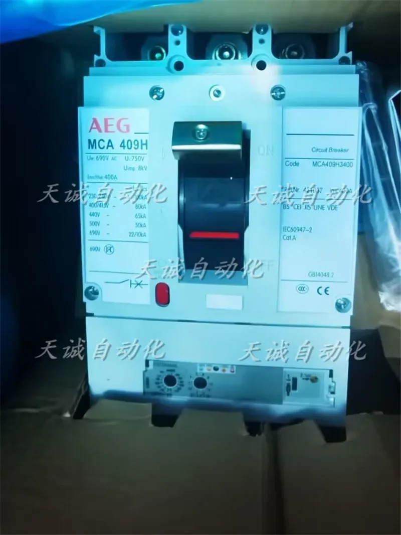 오리지널 미국 AEG 3상 회로차단기 MCE 409H 3P 400A MCA 현재