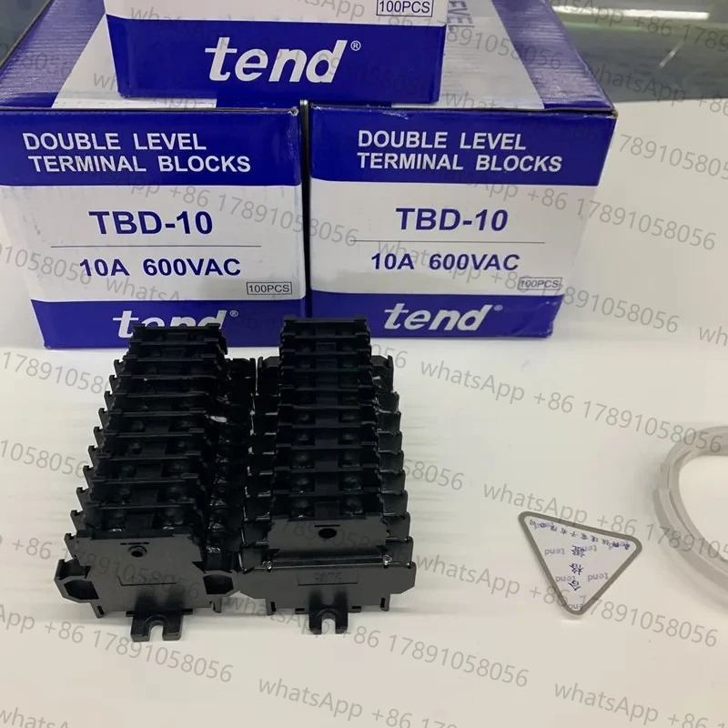 100PCS 오리지널 TEND TBD-10 연결 터미널 10A 600V