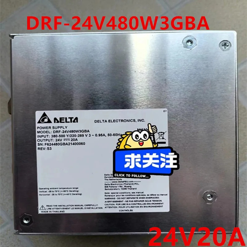 DELTA 24V20A 480W DIN 레일 전원공급장치 DRF-24V480W3GBA 새