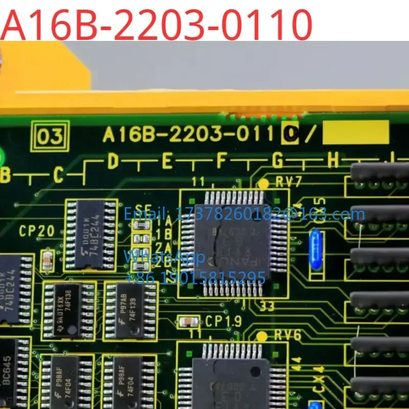 A16B-2203-0110 리퍼 완료 ok I/O 보드 상태