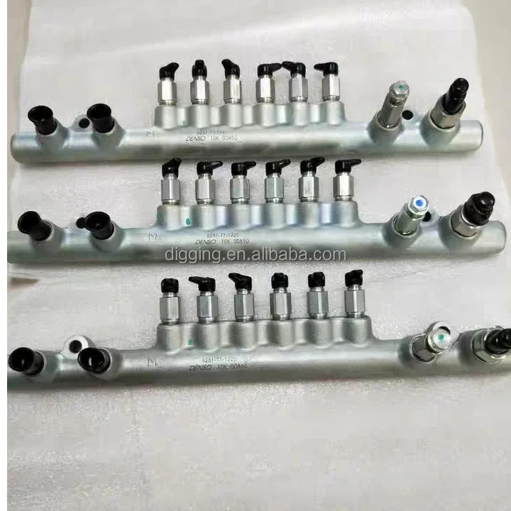 PC450-8 굴삭기 엔진 커먼레일 6261-71-1220