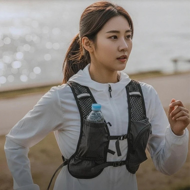 몽크로스 트레일 러닝백 러닝조끼 런닝 베스트 경량 등산가방 런닝백팩 - 상품 이미지