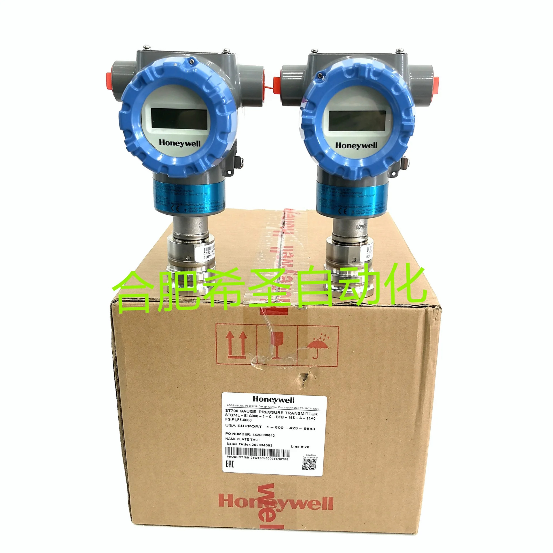 Honeywell STG74L F 압력 트랜스미터 STG74L-E1G000-1-C-BFB