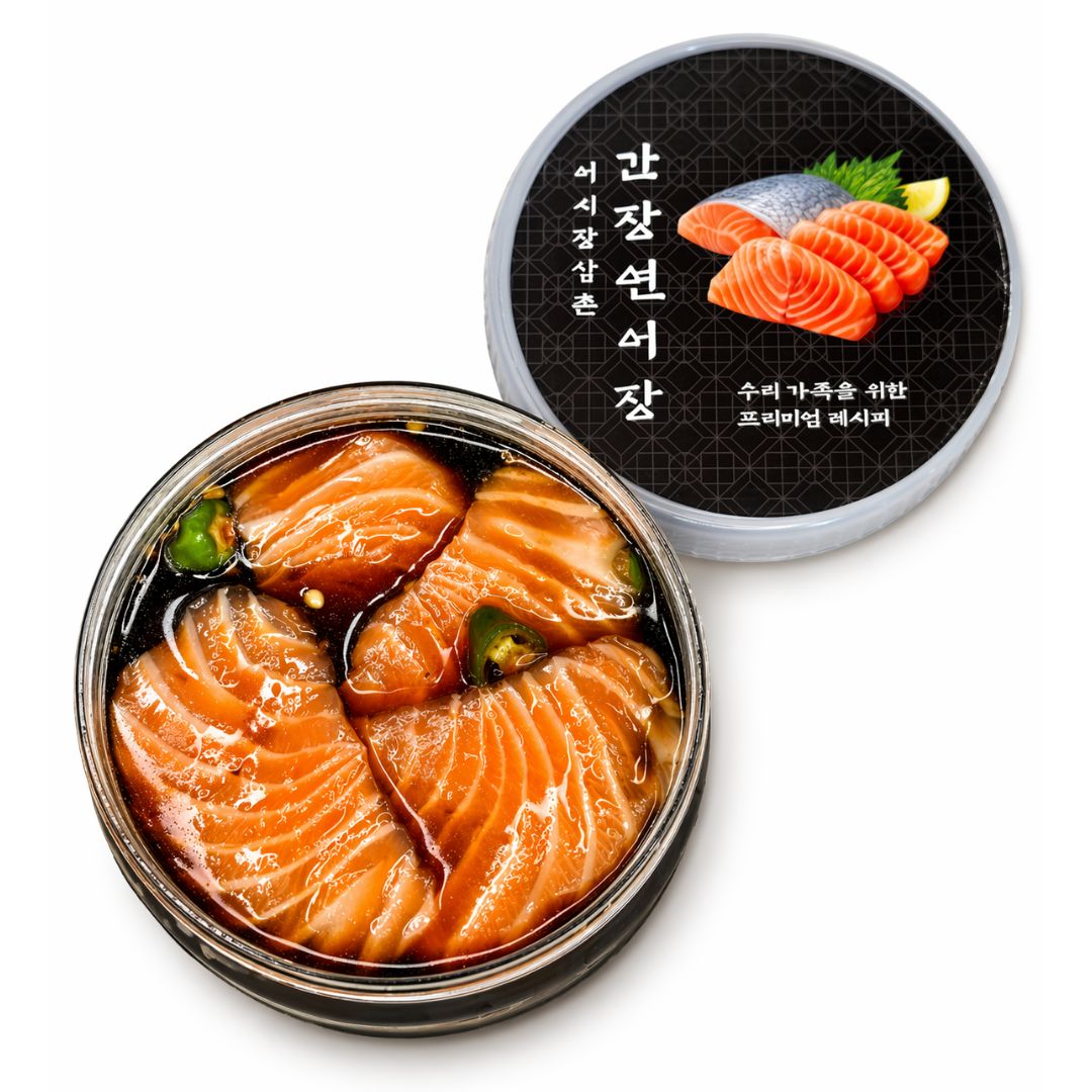 어시장삼촌 간장 연어장 탱글한 식감 노르웨이 숙성 생 연어 500g, 1개 - 상세 이미지 3