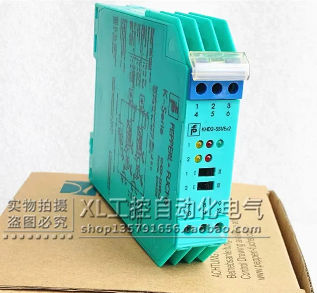 오리지널 PEPPERLFUCHS Beijiafu 안전 배리어 KHD2-SS1/Ex2 20652s