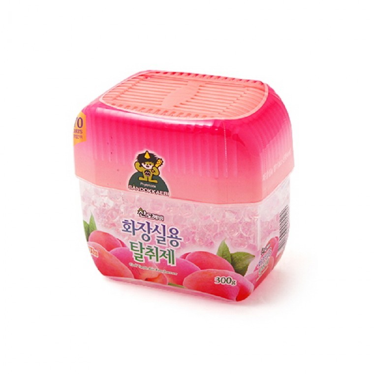 산도깨비 화장실용 탈취제 피치 실내방향제 냄새제거 - 상품 이미지