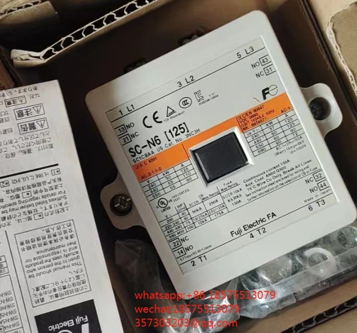 FUJI SC-N6125 접촉기 SC1CBAA-222CCC DC200-240V AC 200-250V50/60Hz 2a2B 2NO2NC