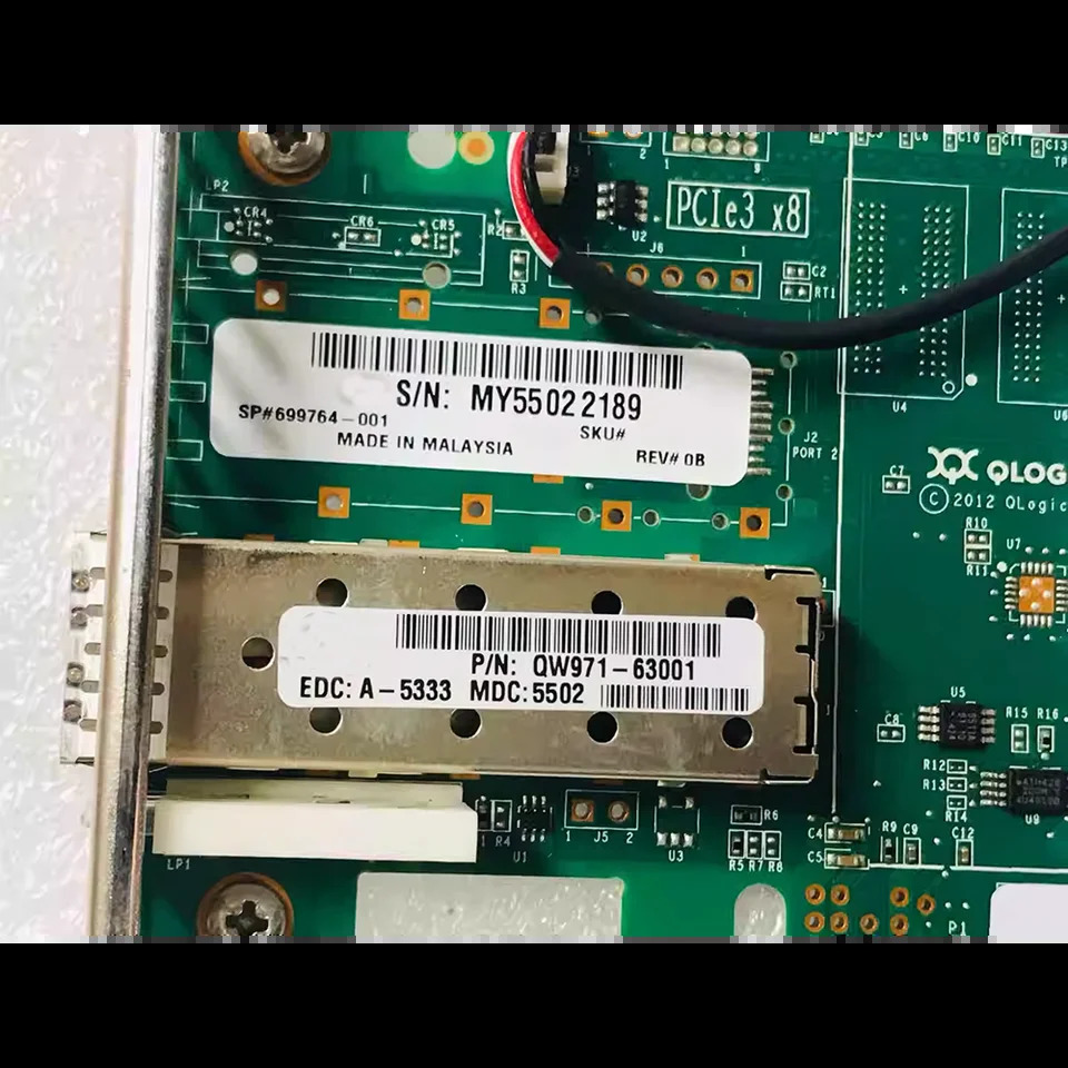 hp호환 QW971A-63001 699764-001 SN1000Q 단일 포트 HBA 파이버 채널 카드 QLE2660-hp호환 QLE2660 16 Gbit/s