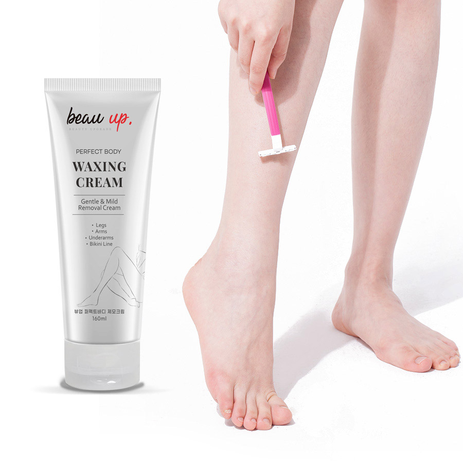 뷰업 퍼펙트바디 제모크림 160ml 셀프왁싱 겨드랑이제모 비키니라인 - 상세 이미지 2