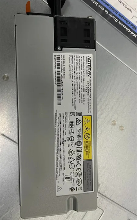 Lenovo호환 SR550 SR590 SR650 SR850 SR950 700-014190-1500 01PE163 새 원본 전원공급장치