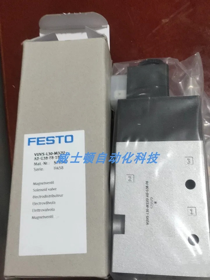 FESTO 솔레노이드 밸브 VUVS-L30-M32U-AD-G38-F8-1B2 575587