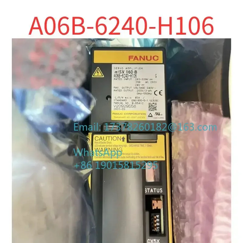 오리지널 A06B-6240-H106 서보 드라이버