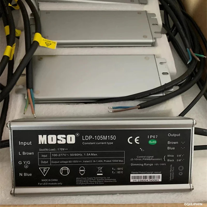 MOSO 오리지널 전원공급장치 60-150V 105W LDP-105M150 LDP-105R150