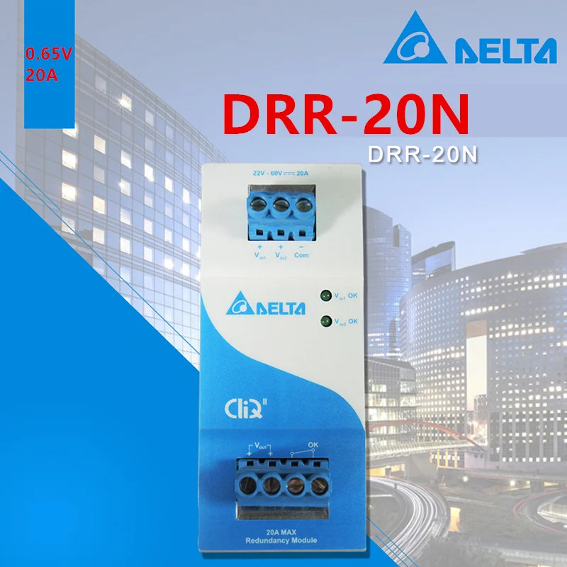 DELTA 0.65V20A DRR-20N새 오리지널 레일 전원공급장치