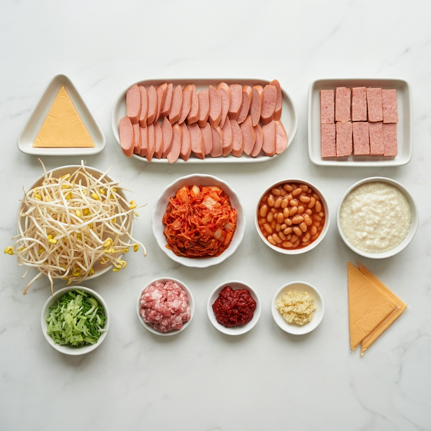 [원주맛집 민병선식당] 크리미 비지 부대찌개 2인분 600g 이미지 8
